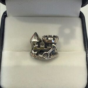 Chamilia Sterling Silver Castle Charm